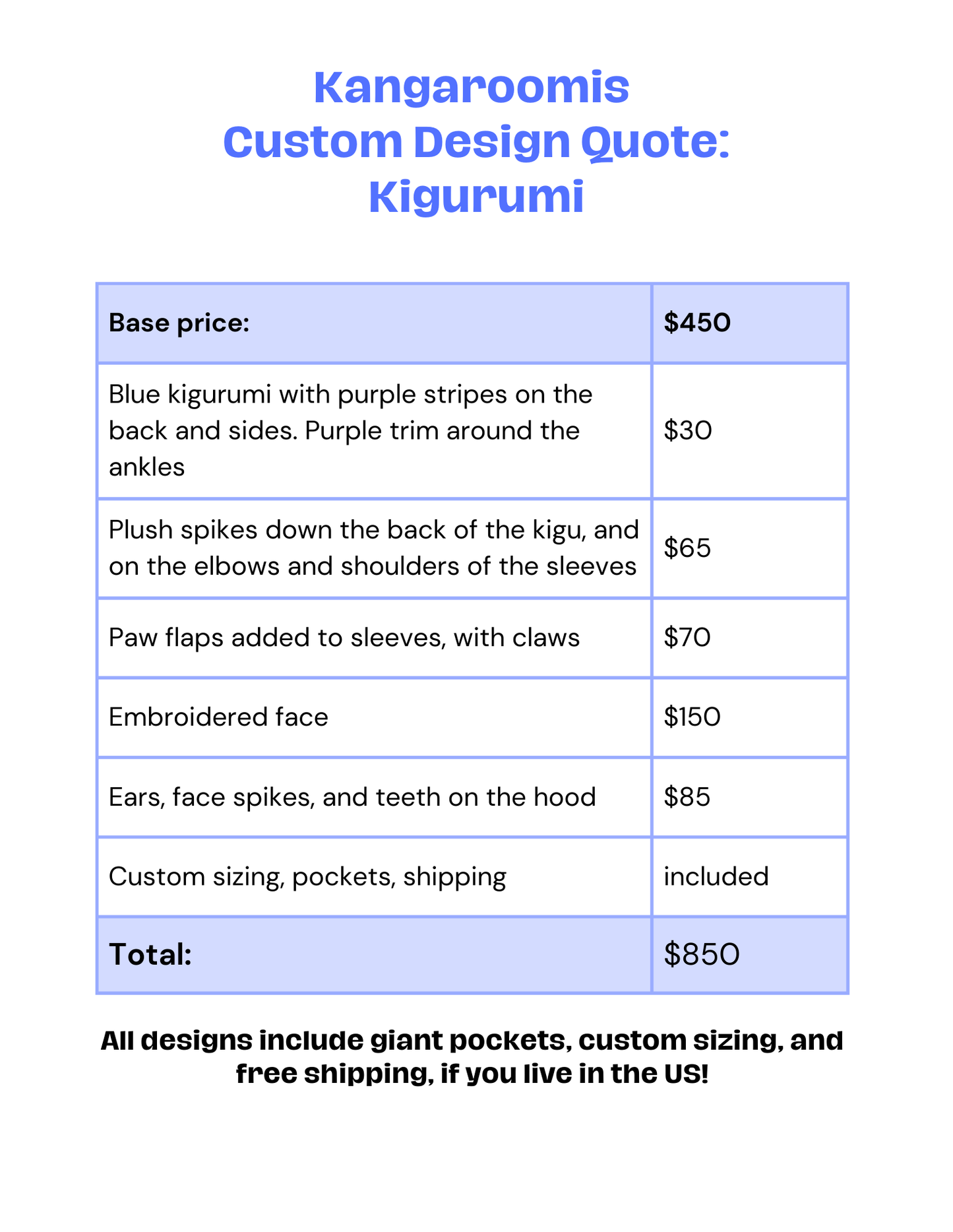 Custom Aurora Nebbins Kigurumi for Leah