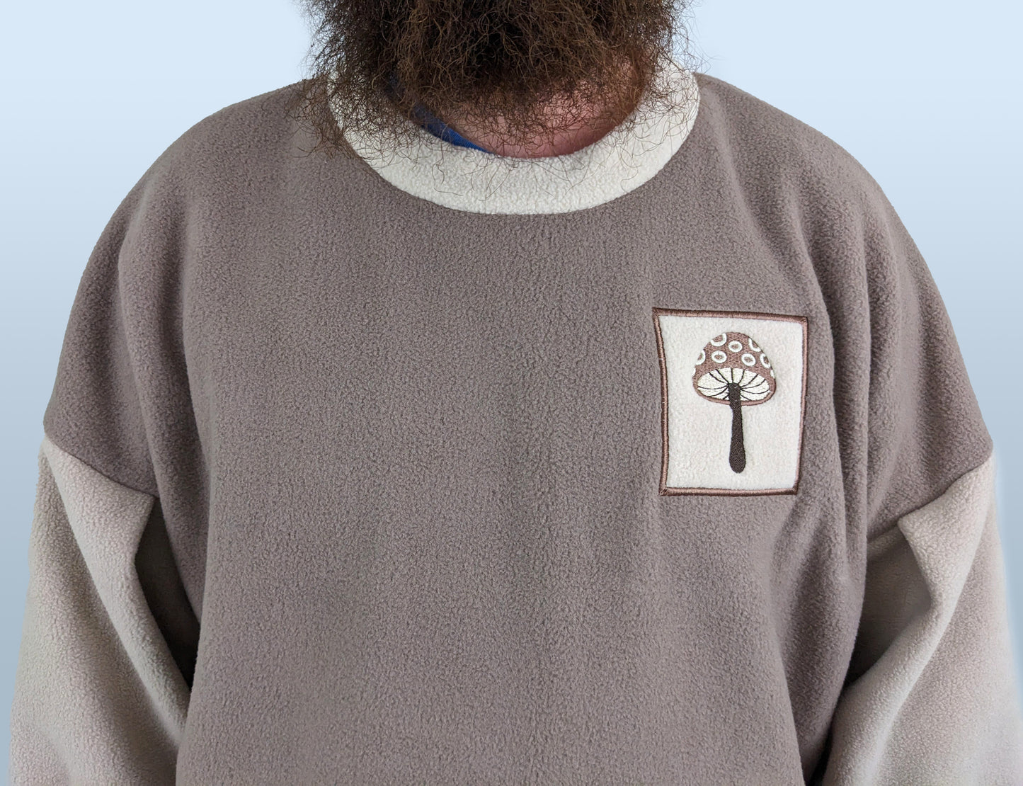 Mushy Mushroom Sweater in Brown