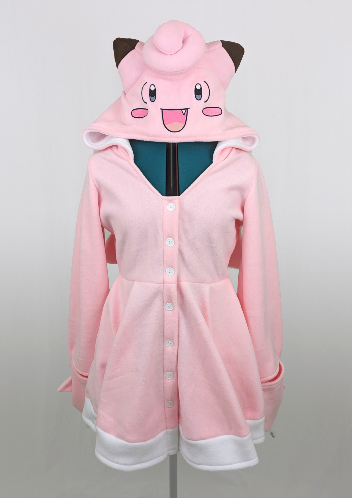 Clefairy Inspired Kigurumi Dress