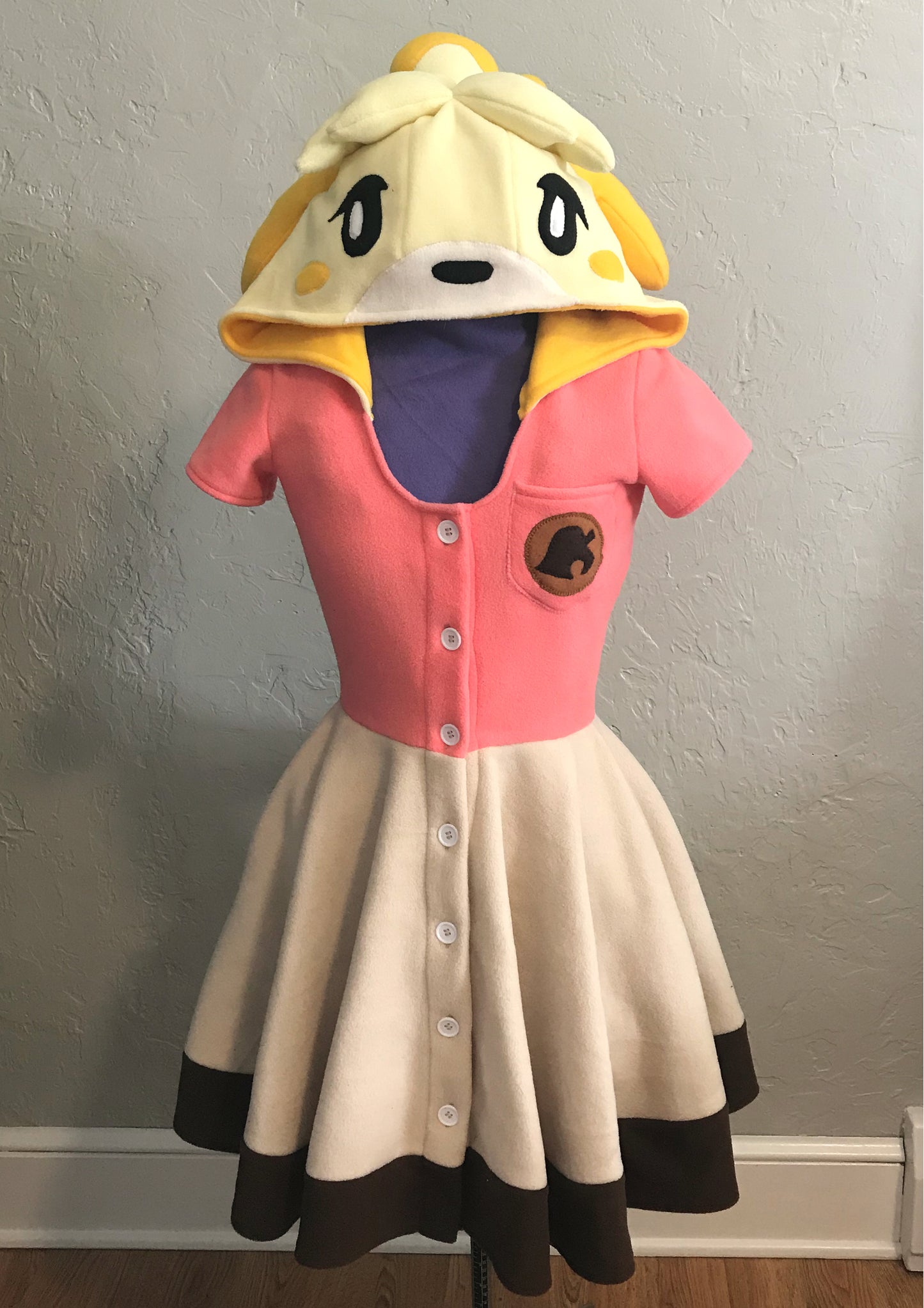 Isabelle Inspired Kigurumi Dress