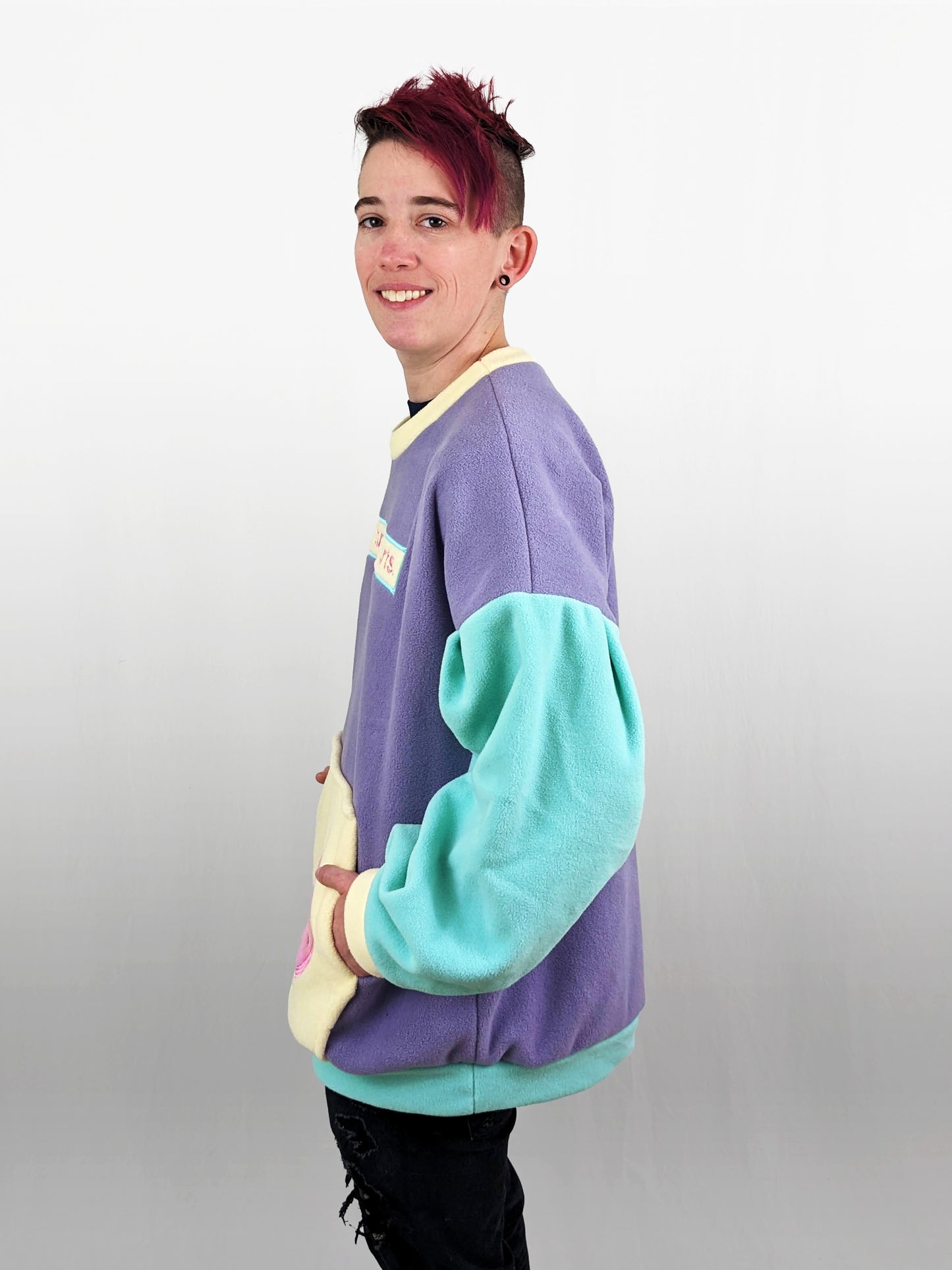 My Tummy Hurts Sweater in Pastel