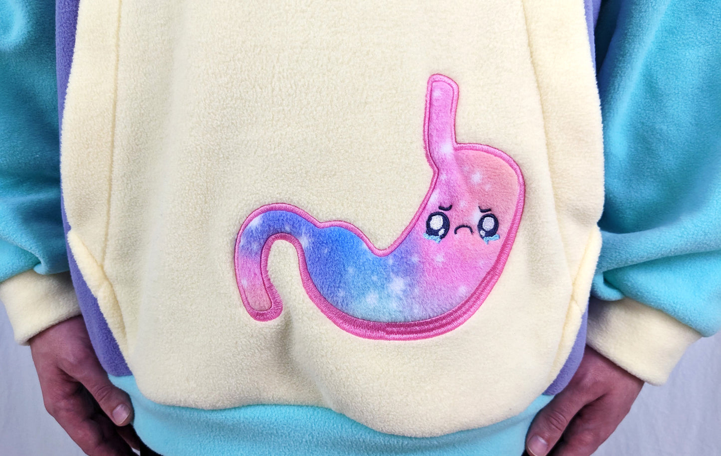 My Tummy Hurts Sweater in Pastel