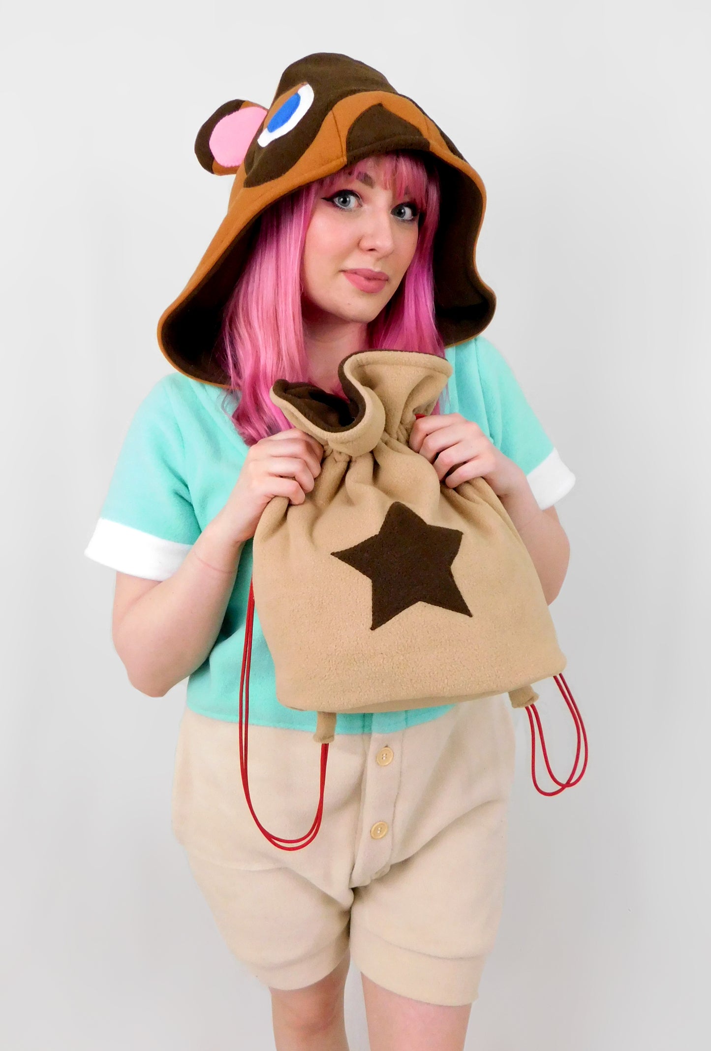 Bell Bag Drawstring Backpack