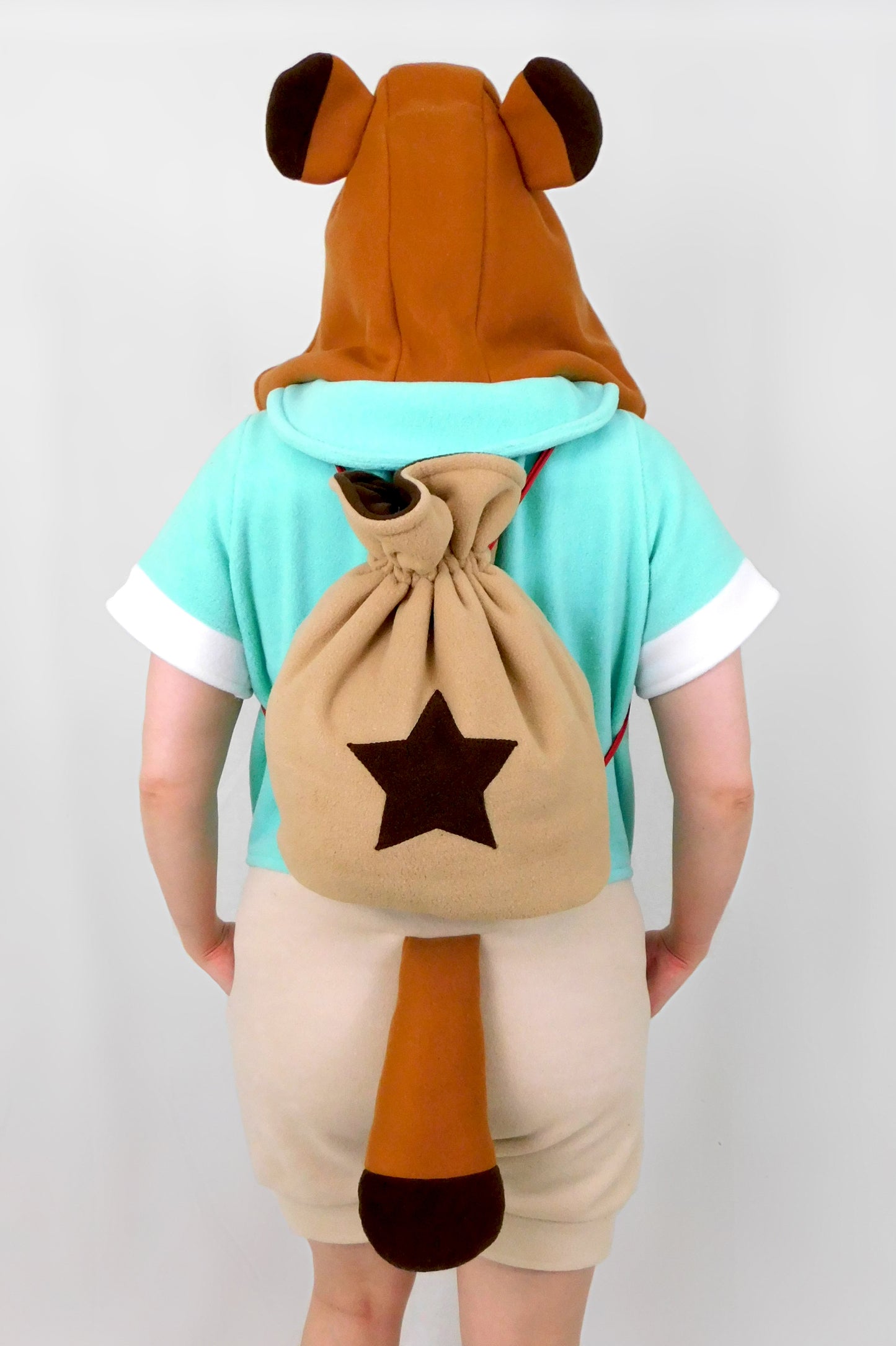 Bell Bag Drawstring Backpack