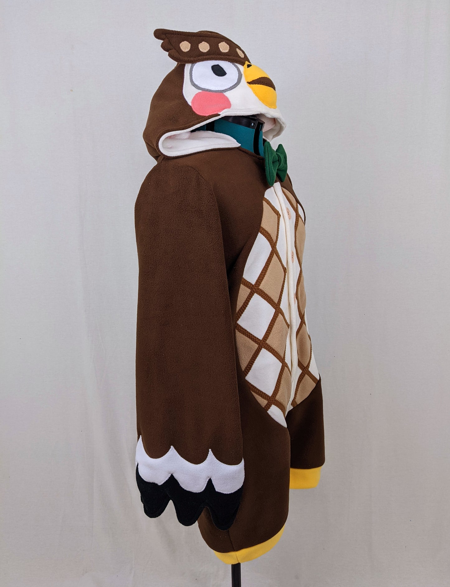 Blathers Inspired Kigurumi Romper