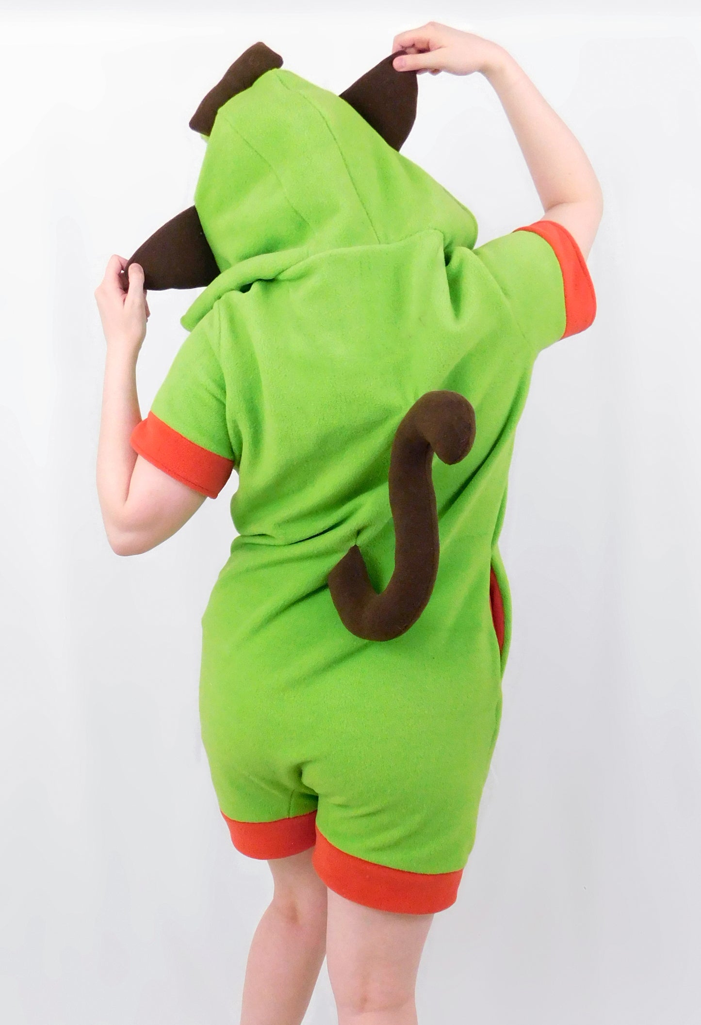 Grookey Inspired Kigurumi Romper