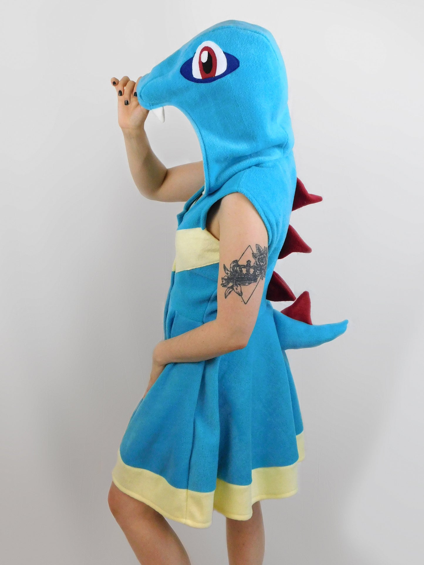 Totodile Inspired Kigurumi Dress