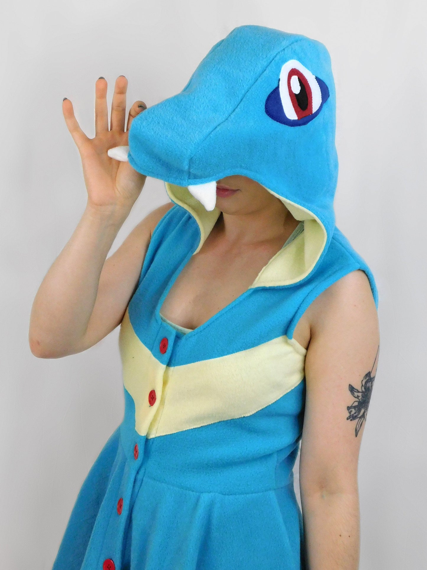 Totodile Inspired Kigurumi Dress