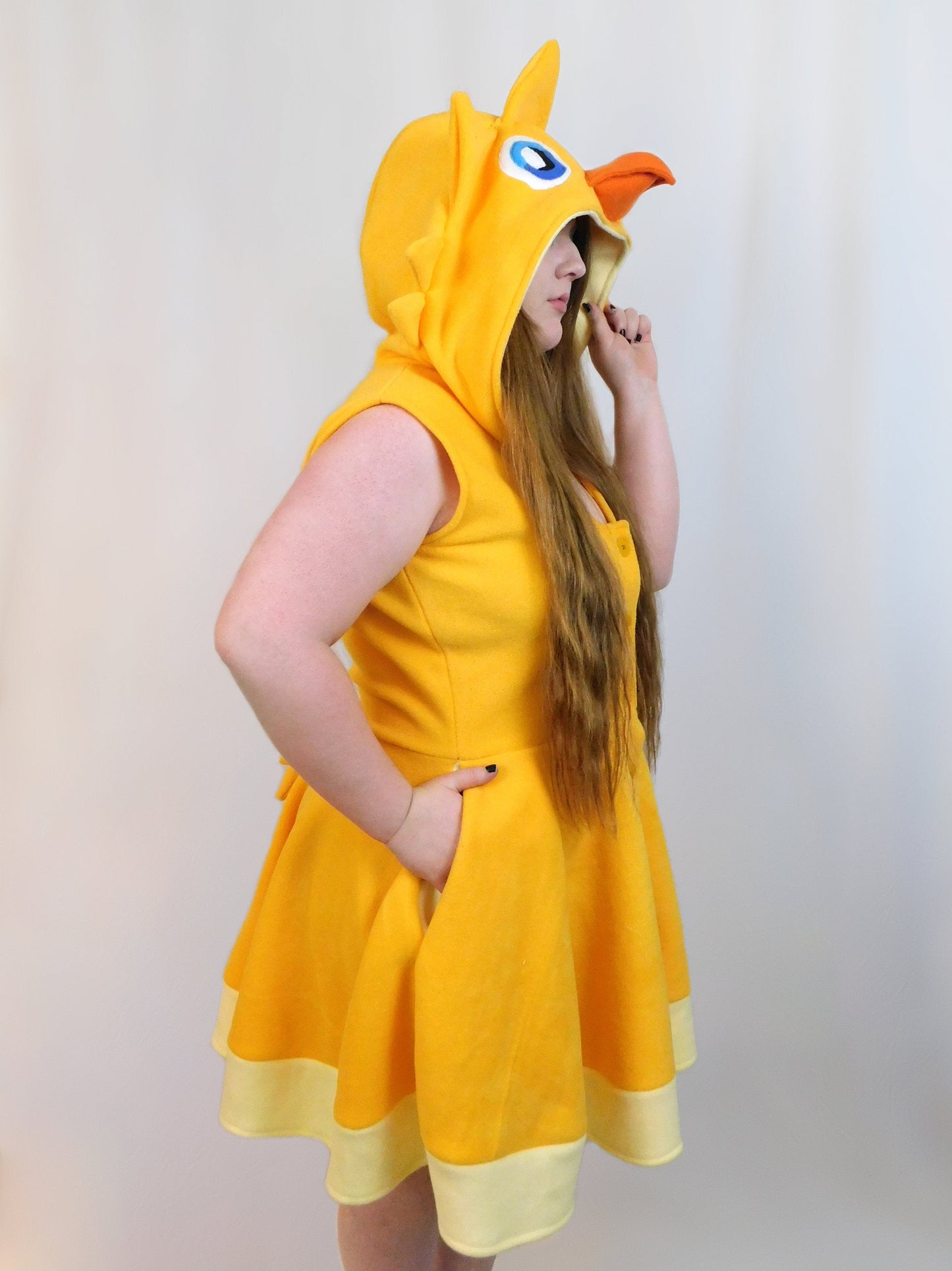 Chocobo Inspired Kigurumi Dress