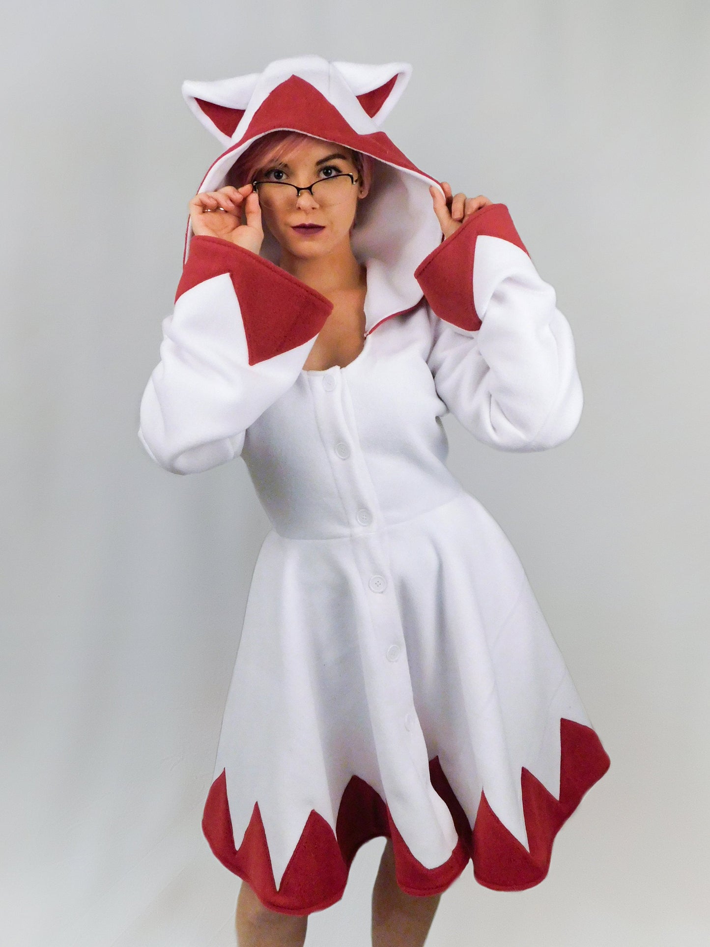 White Mage Inspired Kigurumi Dress