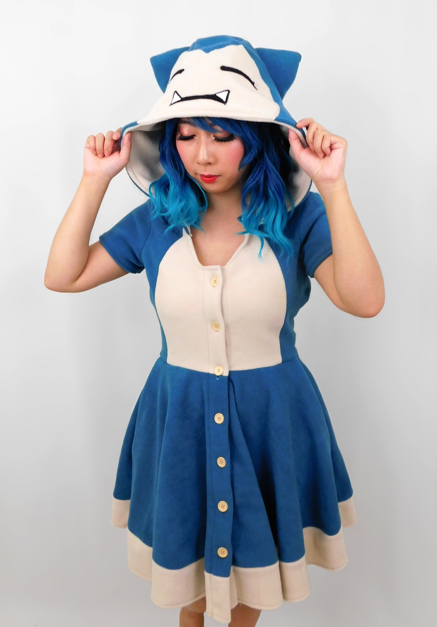 Snorlax Inspired Kigurumi Dress