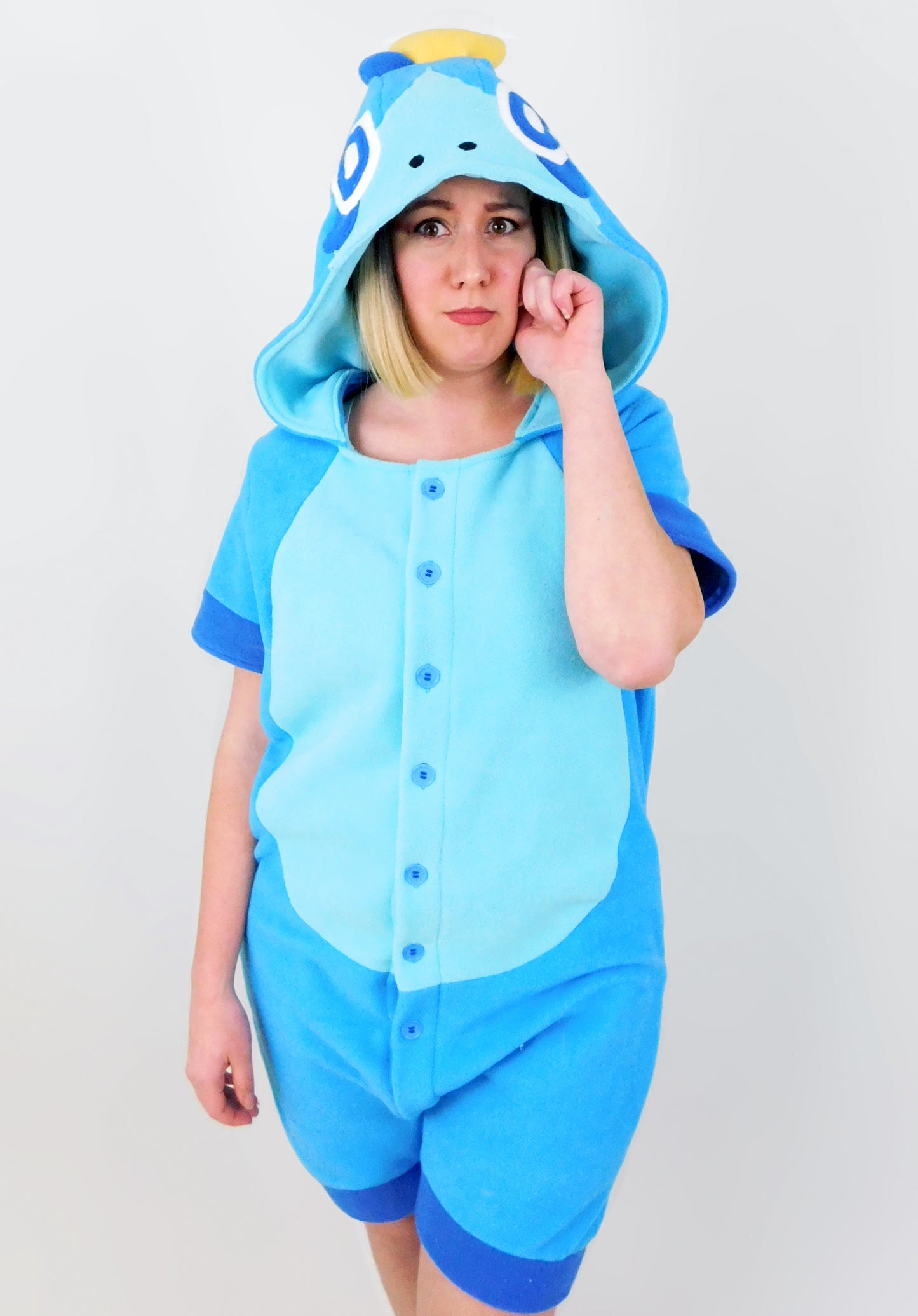 Sobble Inspired Kigurumi Romper