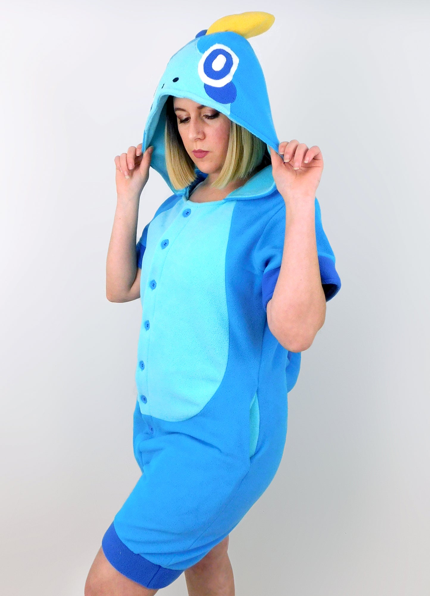 Sobble Inspired Kigurumi Romper