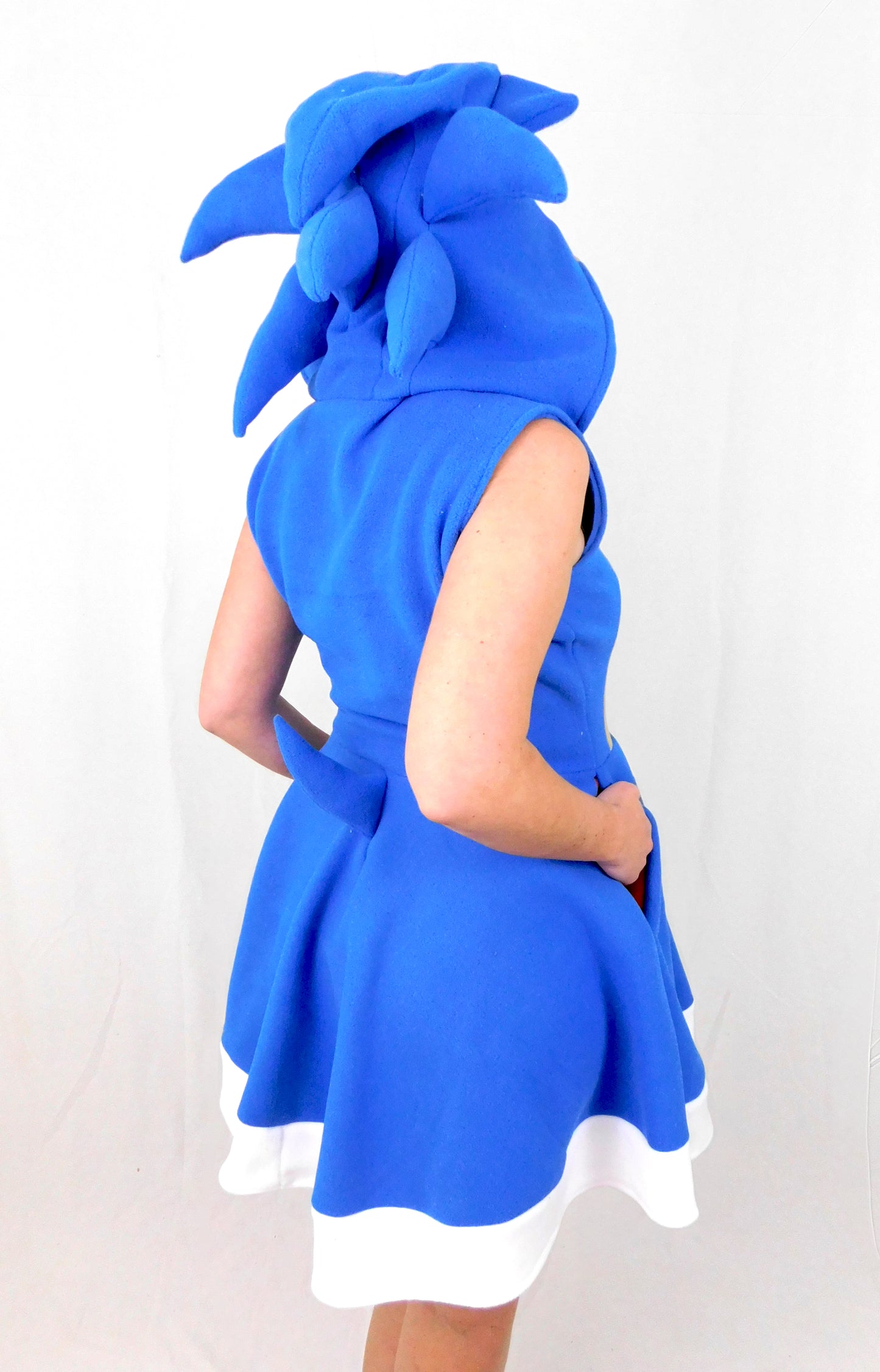 Sonic Inspired Kigurumi Dress