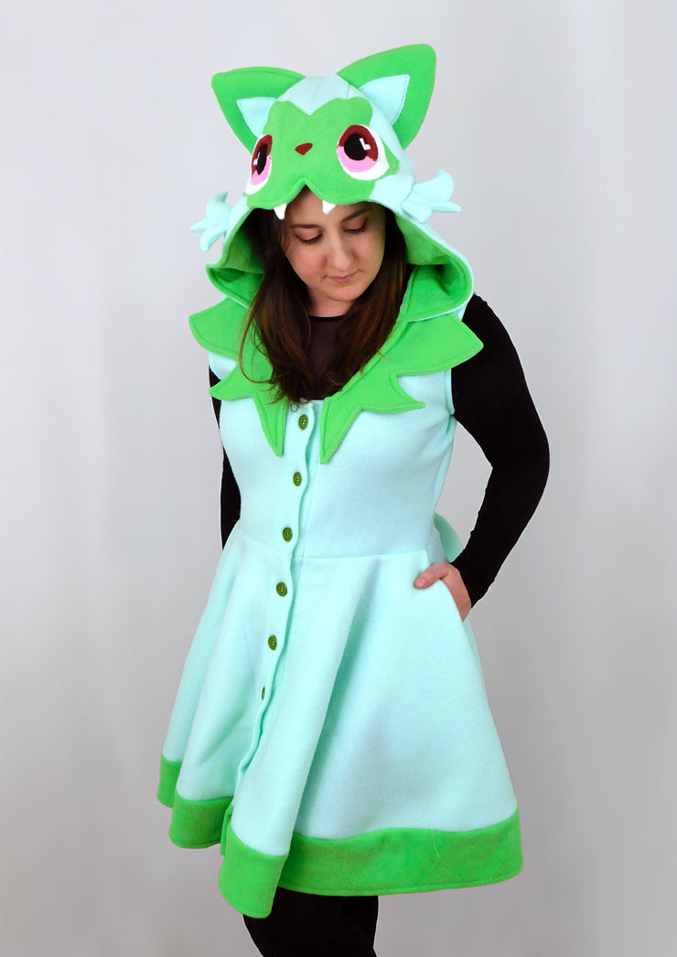 Sprigatito Inspired Kigurumi Dress
