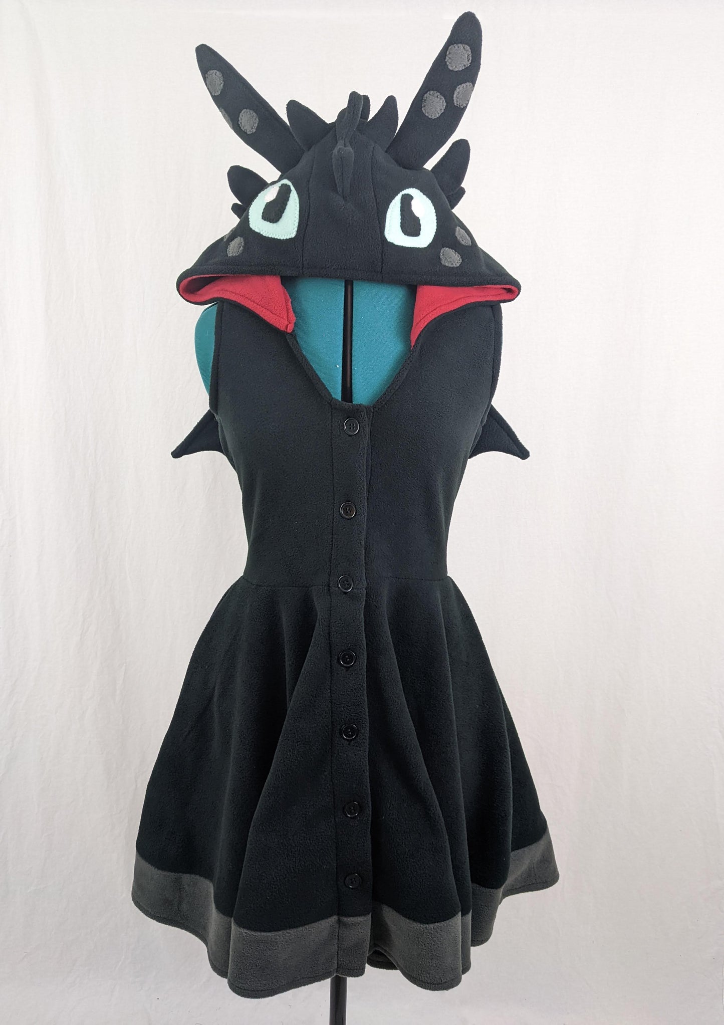 Toothless Inspired Kigurumi Dress