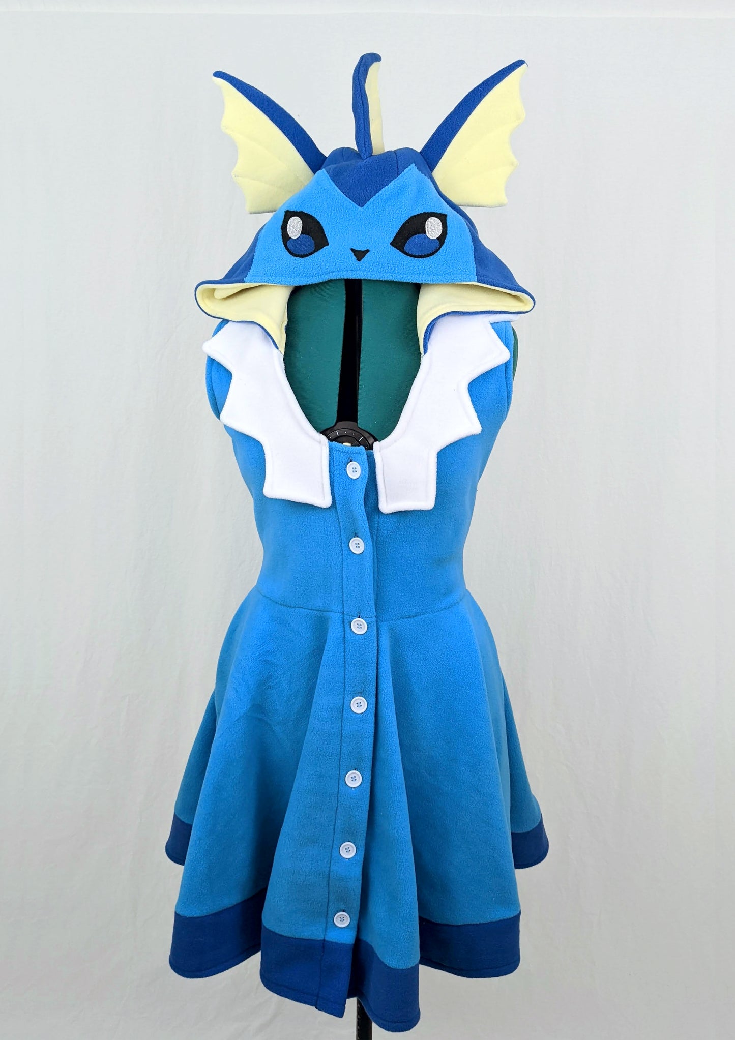Vaporeon Inspired Kigurumi Dress