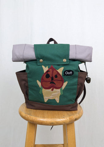 Canvas Korok Backpack in Green