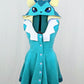 Vaporeon Inspired Kigurumi Dress