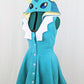 Vaporeon Inspired Kigurumi Dress
