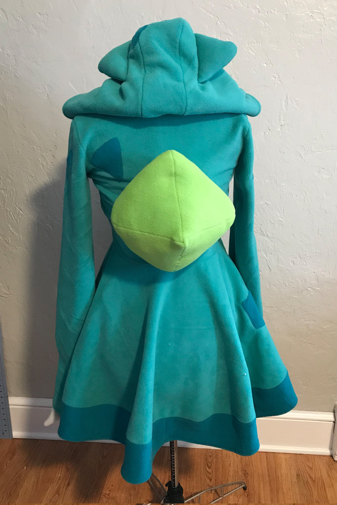 Bulbasaur Inspired Kigurumi Dress Kangaroomis