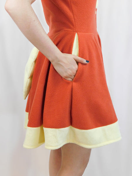 Flareon Inspired Kigurumi Dress