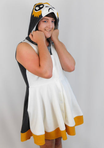 Porg Inspired Kigurumi Dress