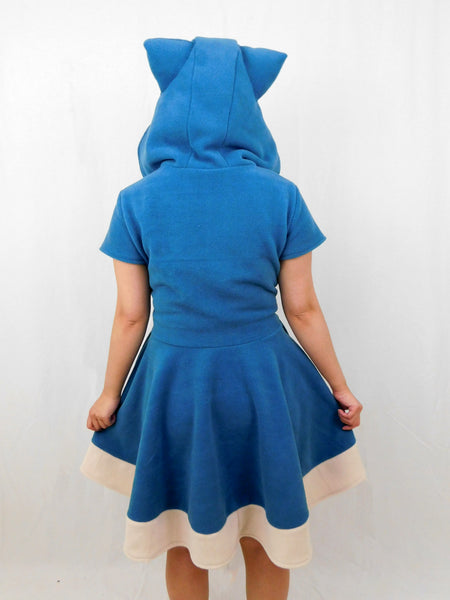 Snorlax Inspired Kigurumi Dress