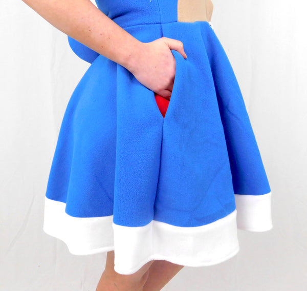 Sonic Inspired Kigurumi Dress