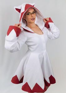 White Mage Inspired Kigurumi Dress